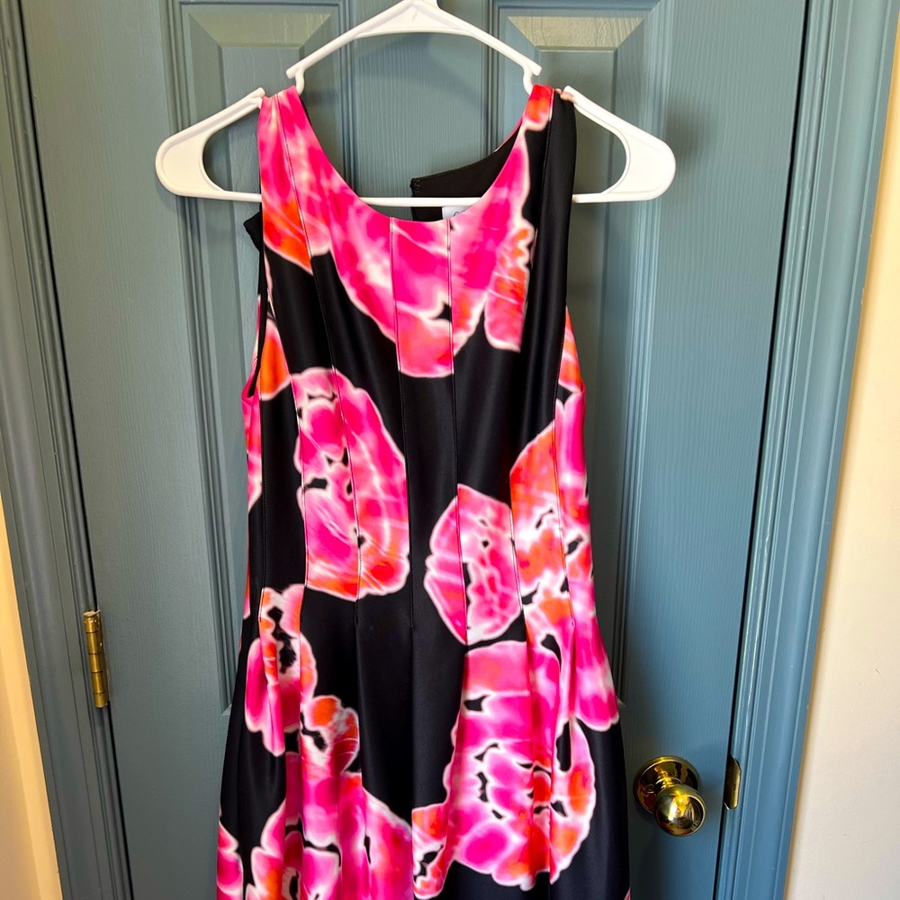 Calvin Klein flare dress - worn once. Size 4